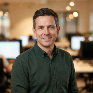 Daniel Carter, directeur de la technologie chez Ample Négocelle, photographié pour une image de profil
