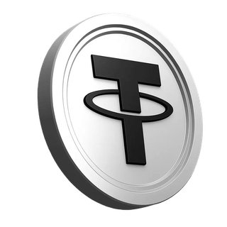 Aperçu du coin Tether USDT dans la plateforme, section Information